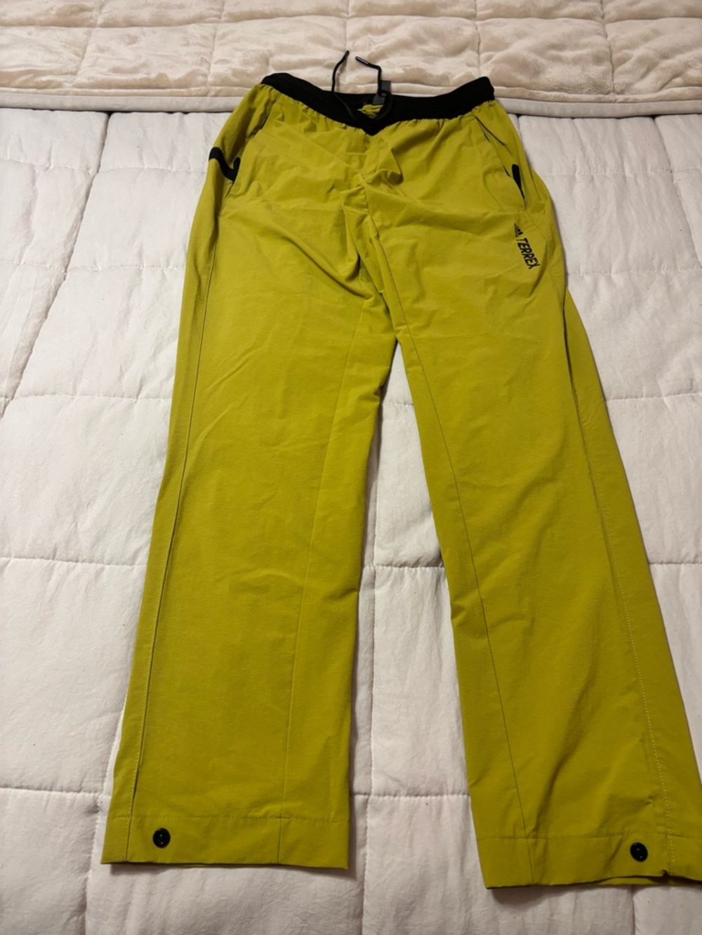 adidas TERREX Men's Lime Yellow Outdoor Joggers